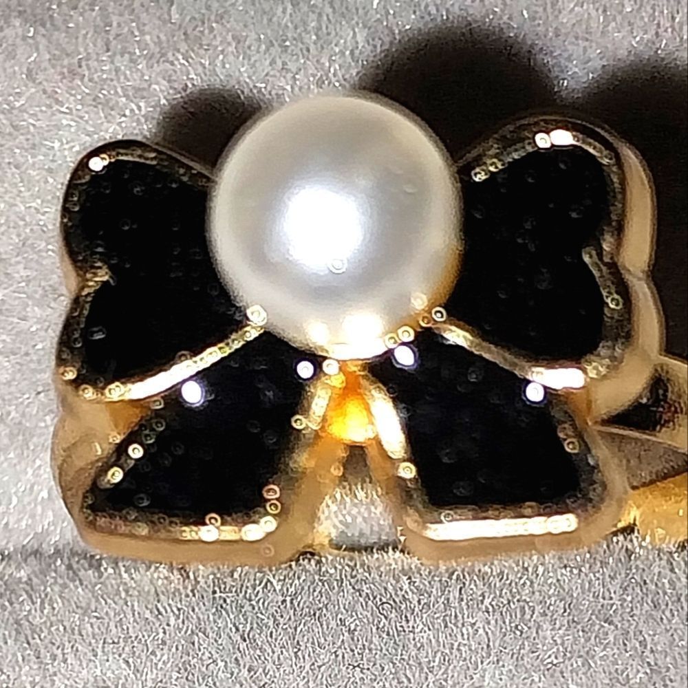 Super cute girls jeweled adjustable ring - Picture 3 of 5